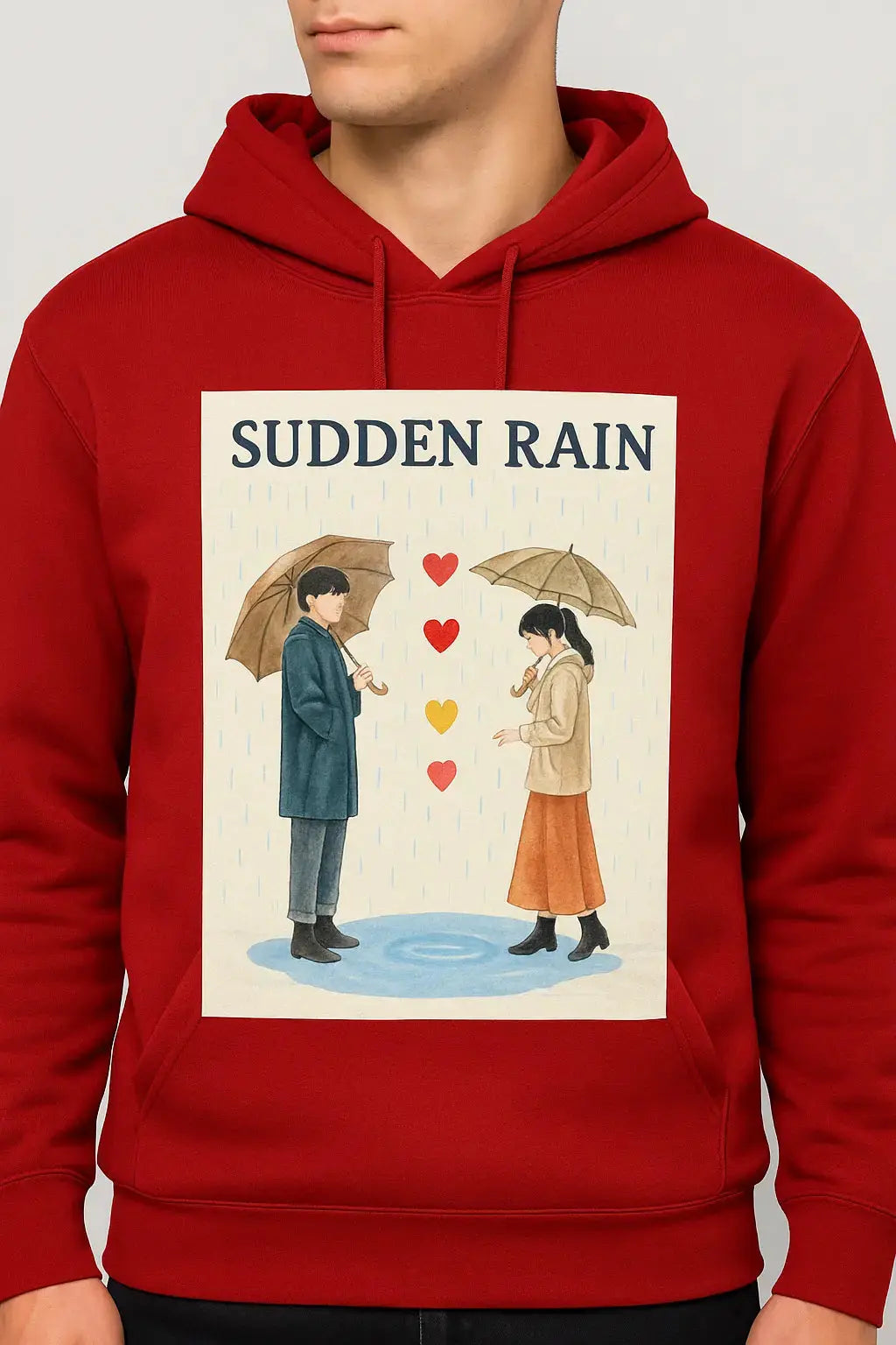 Women's Hoodie "Sudden Rain" www.mhmstyles.com