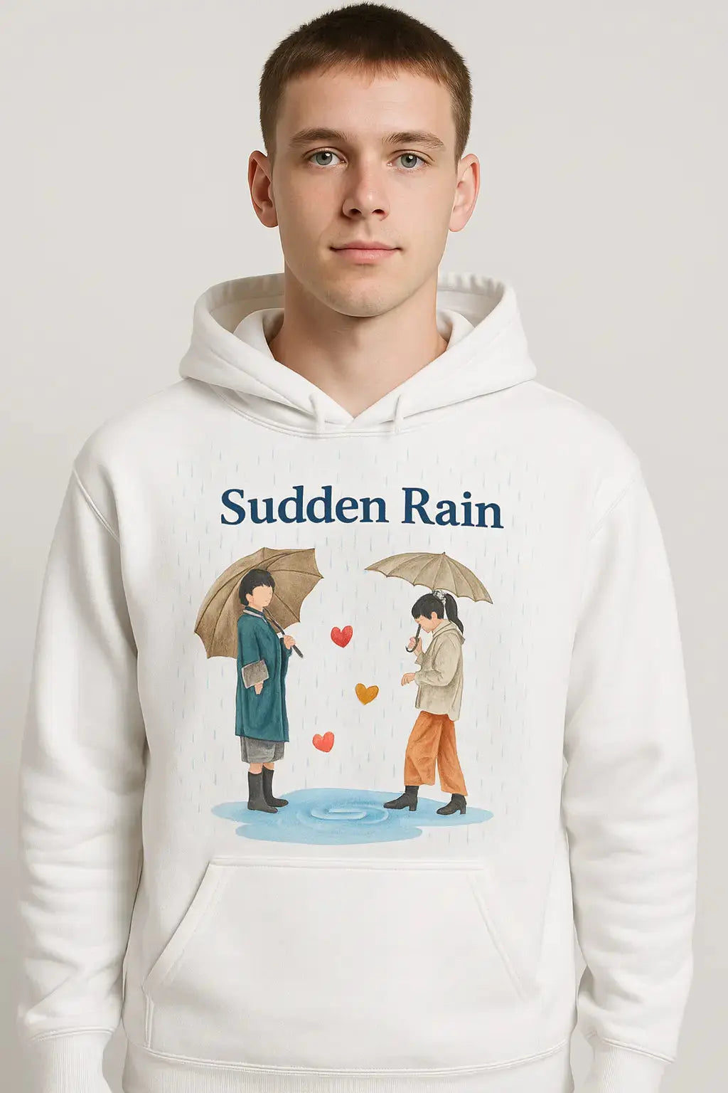 Women's Hoodie "Sudden Rain" www.mhmstyles.com