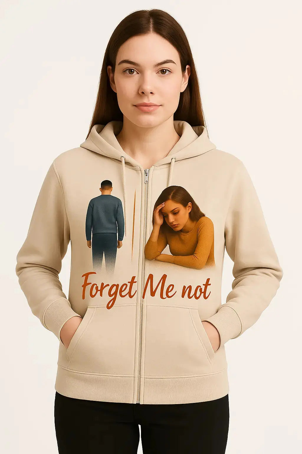 Men's and Women's Full Zipper Hoodie MHM Styles