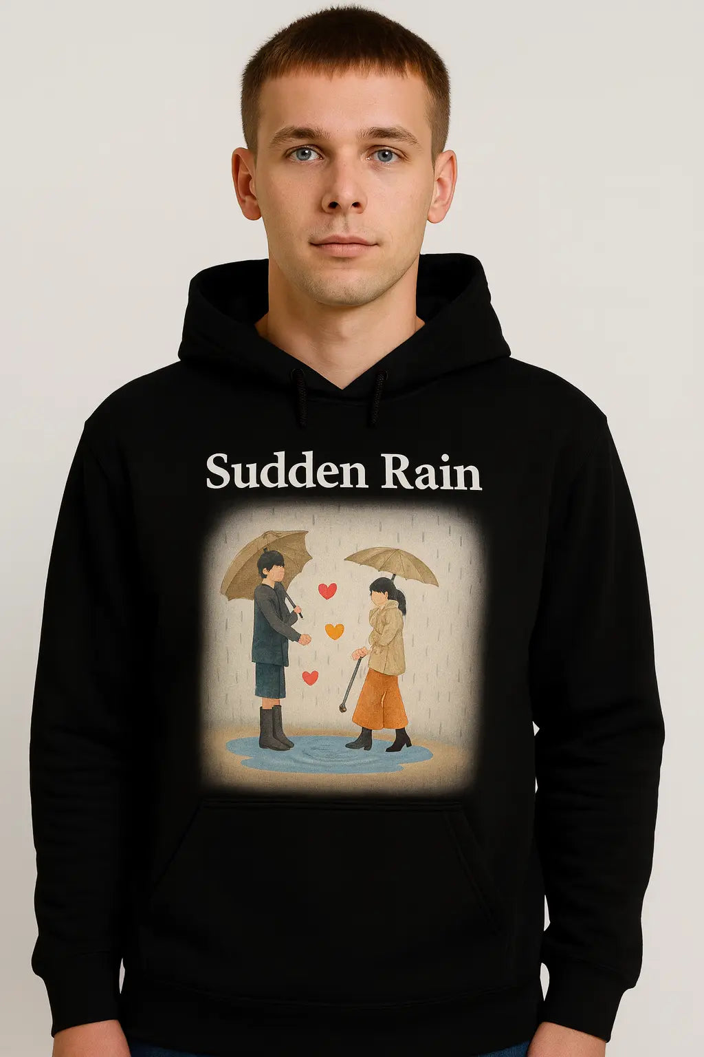 Women's Hoodie "Sudden Rain" www.mhmstyles.com