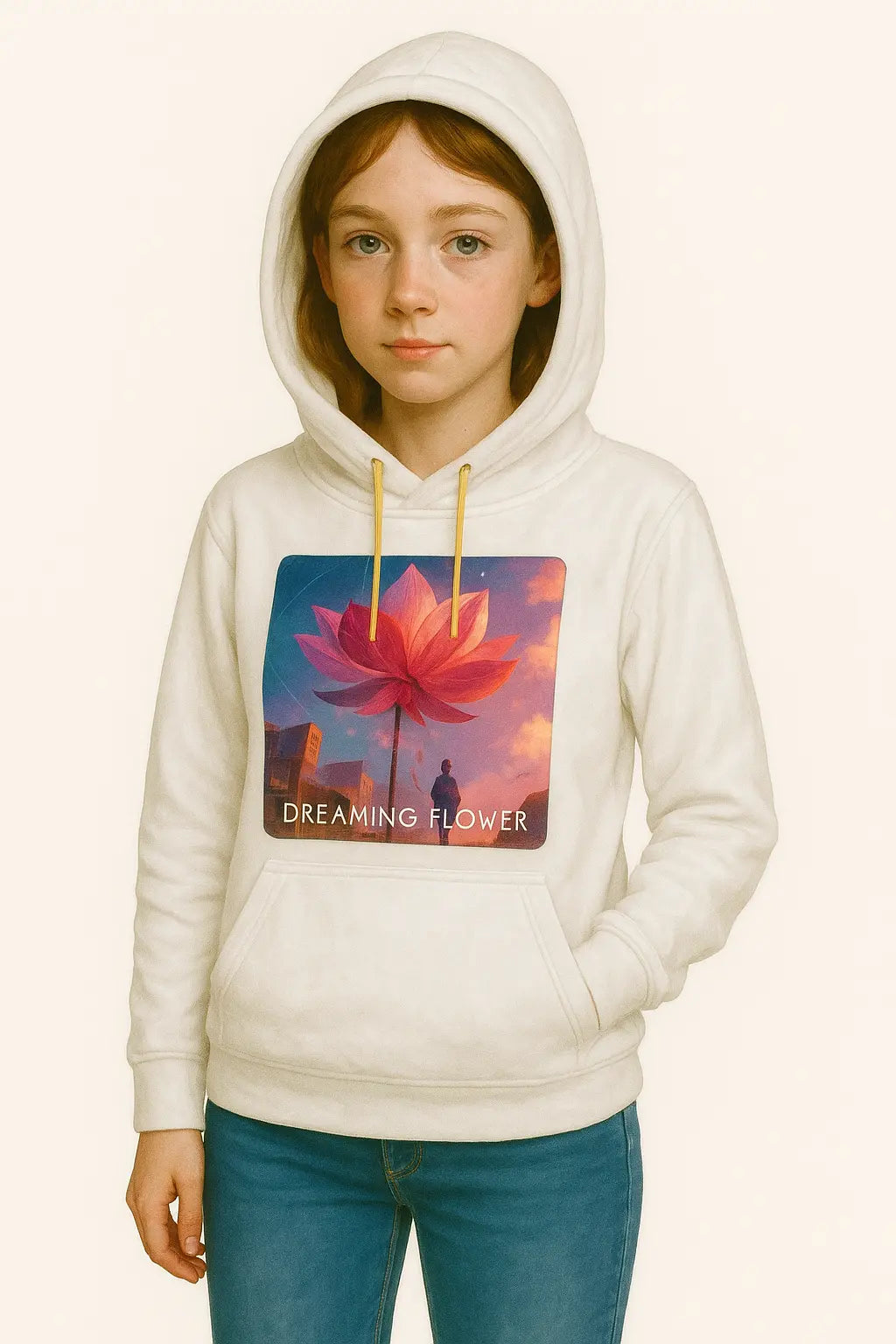 Women's Hoodie "Dreaming Flower"