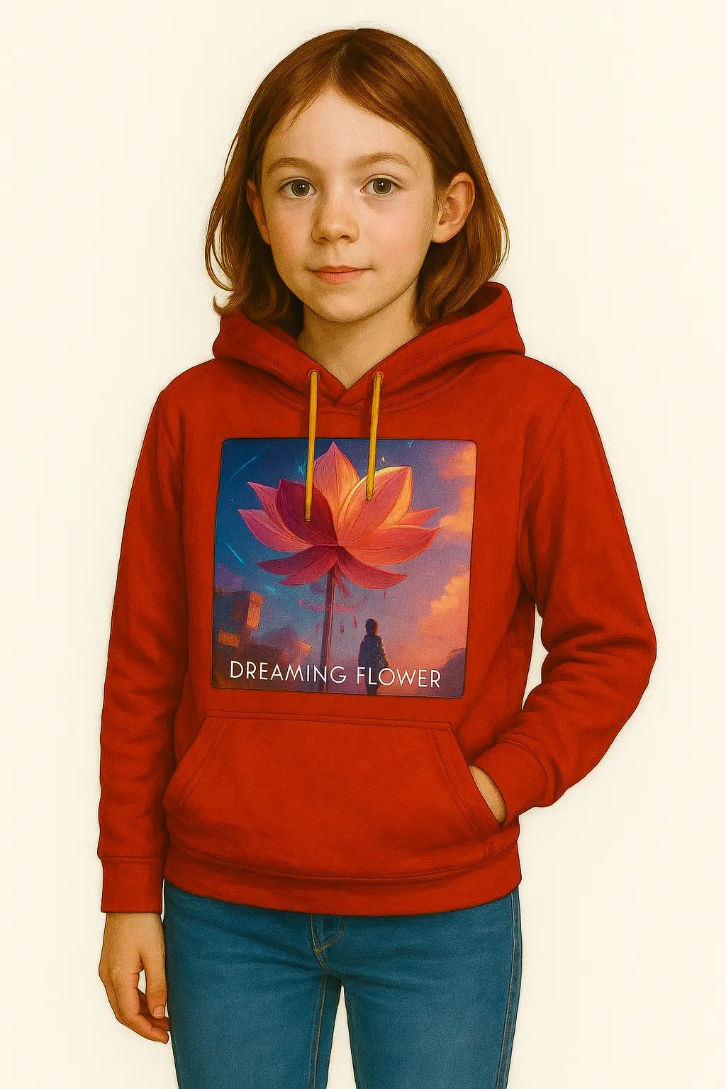 Women's Hoodie "Dreaming Flower"