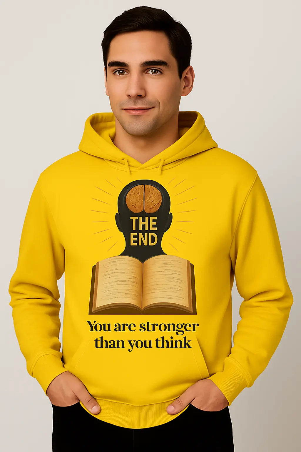 Men's Hoodie "You are Stronger than You Think" www.mhmstyles.com