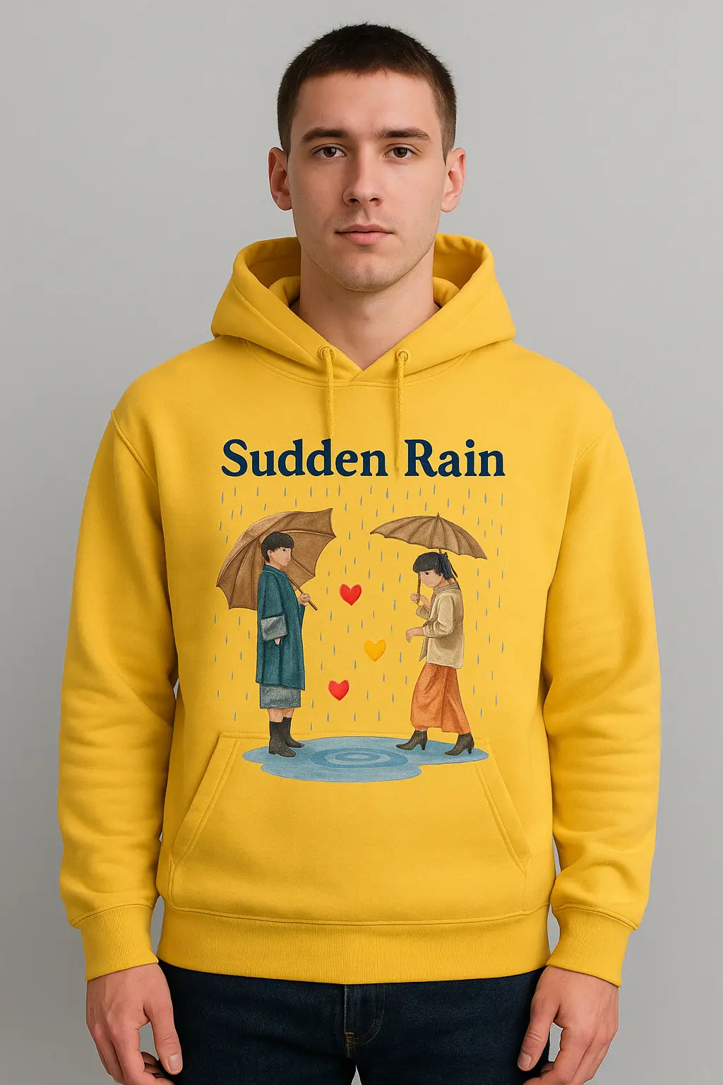 Women's Hoodie "Sudden Rain" www.mhmstyles.com