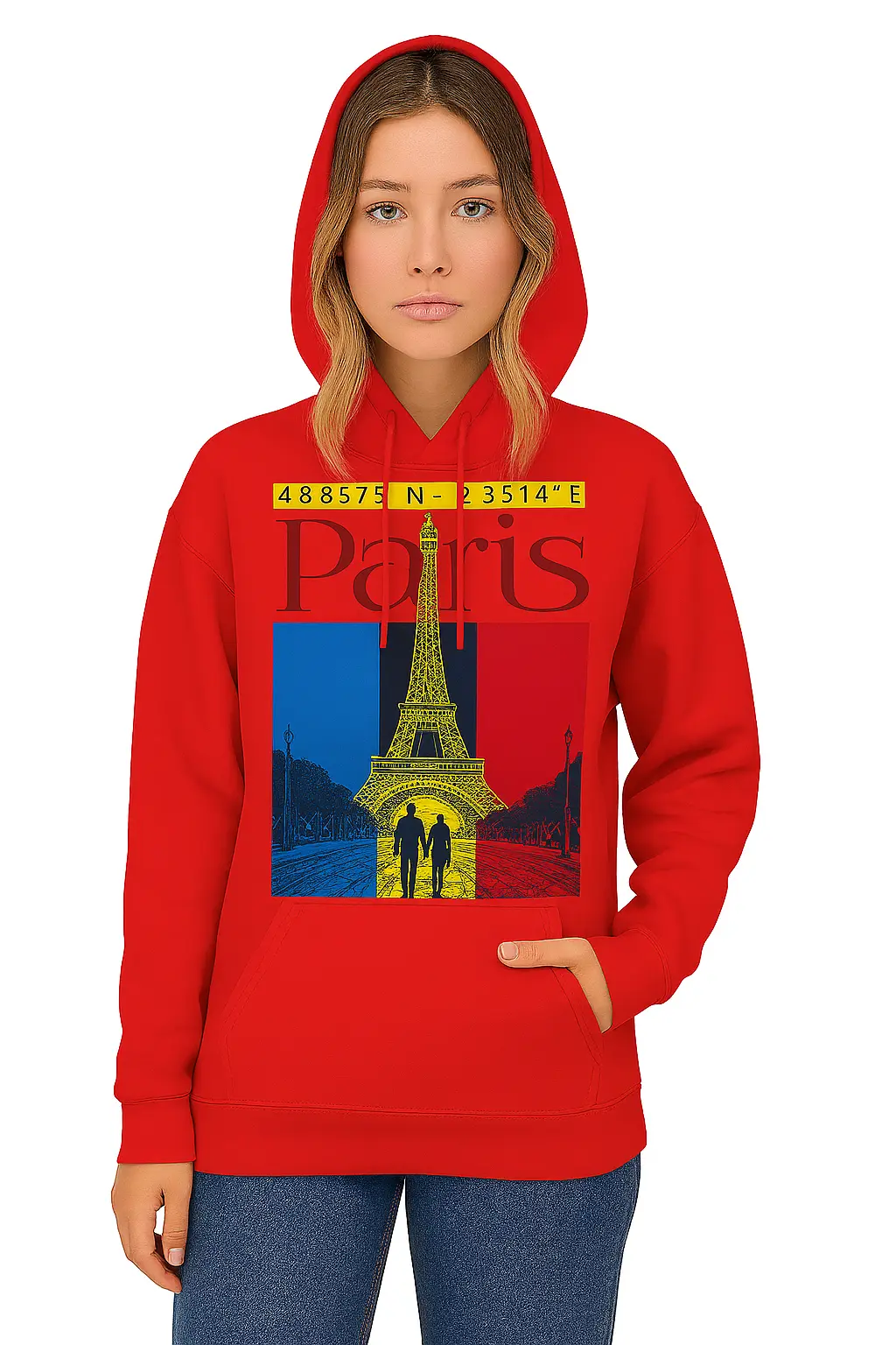 Women's Hoodies "Paris" www.mhmstyles.com
