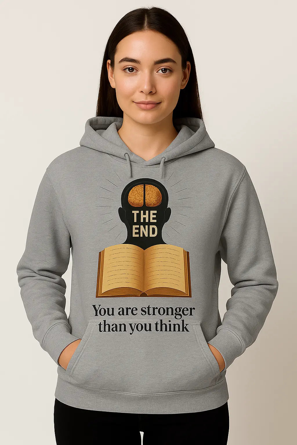 Men's Hoodie "You are Stronger than You Think" www.mhmstyles.com