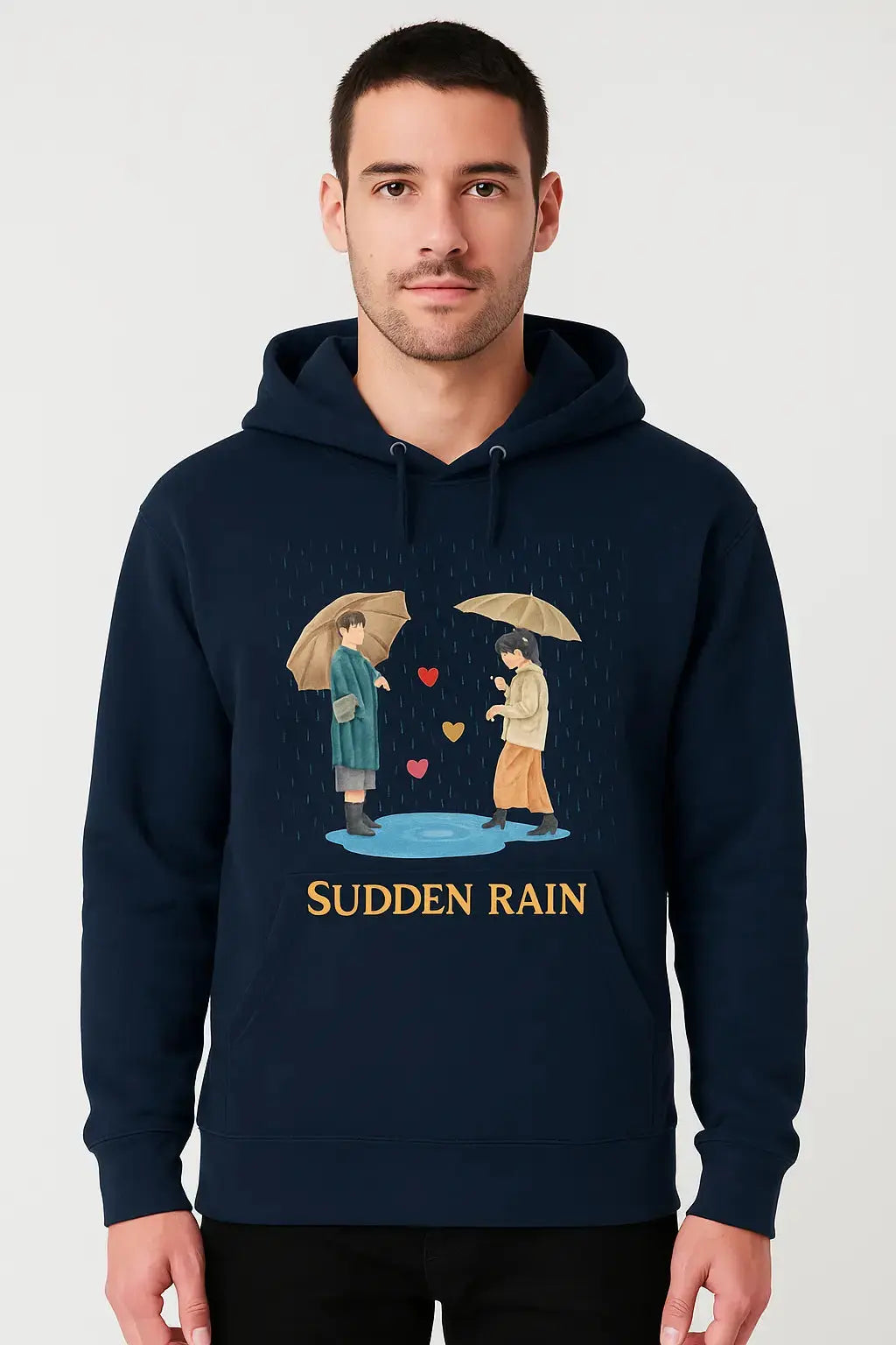 Women's Hoodie "Sudden Rain" www.mhmstyles.com