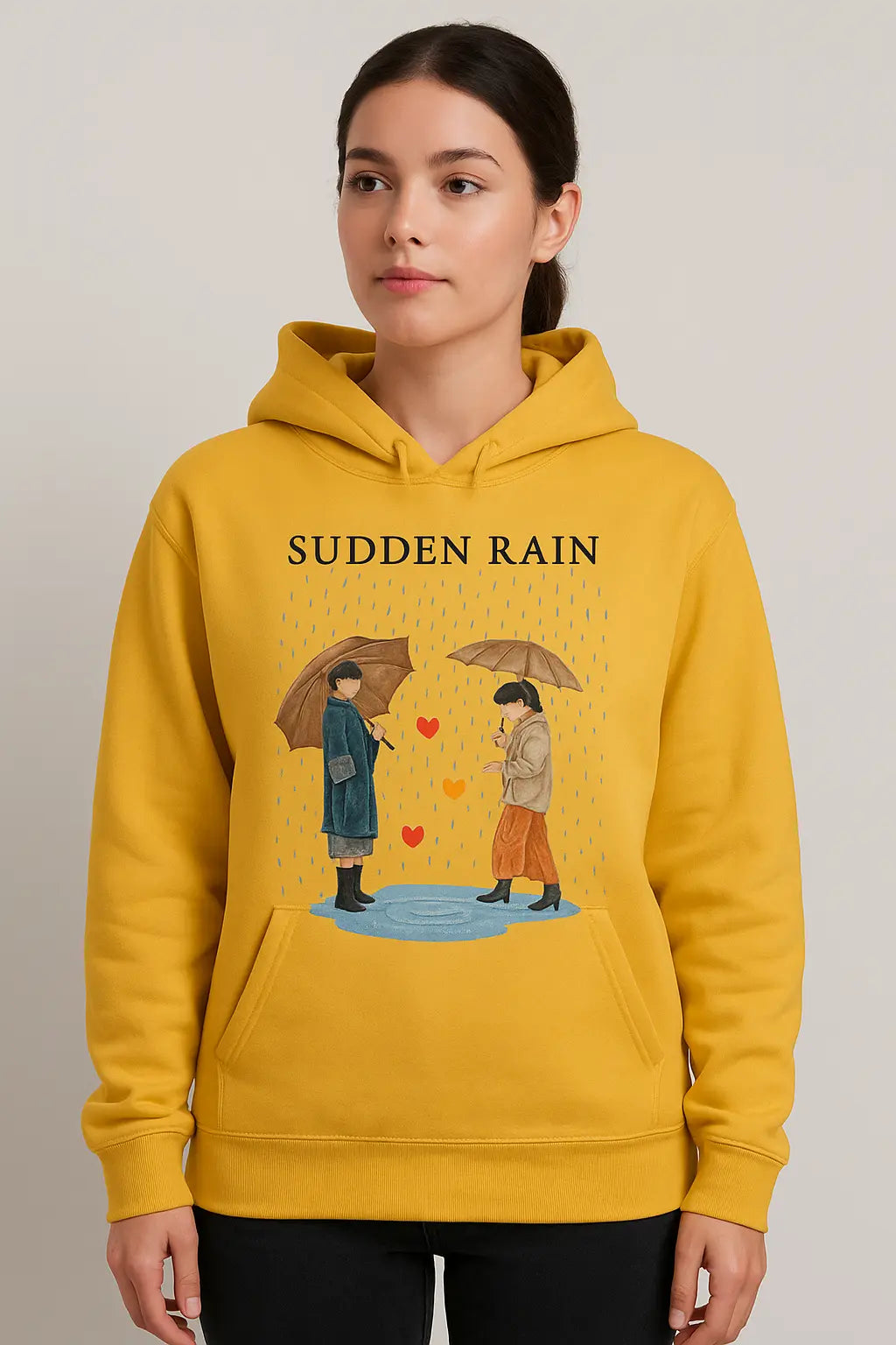 Women's Hoodie "Sudden Rain" www.mhmstyles.com