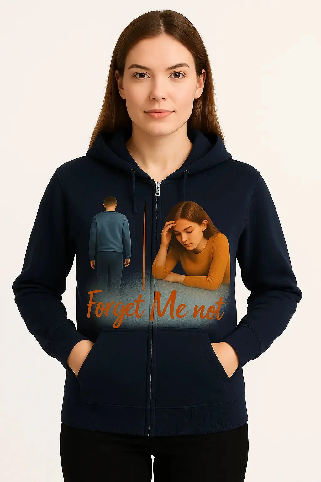 Men's and Women's Full Zipper Hoodie MHM Styles