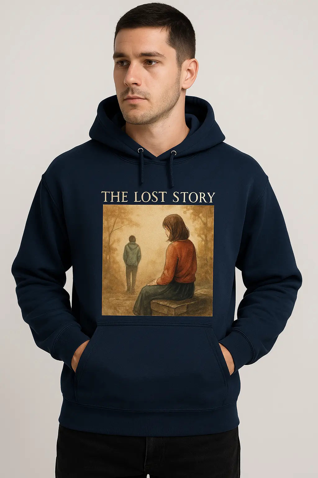 Men's Painted Hoodies "The Lost Story" www.mhmstyles.com