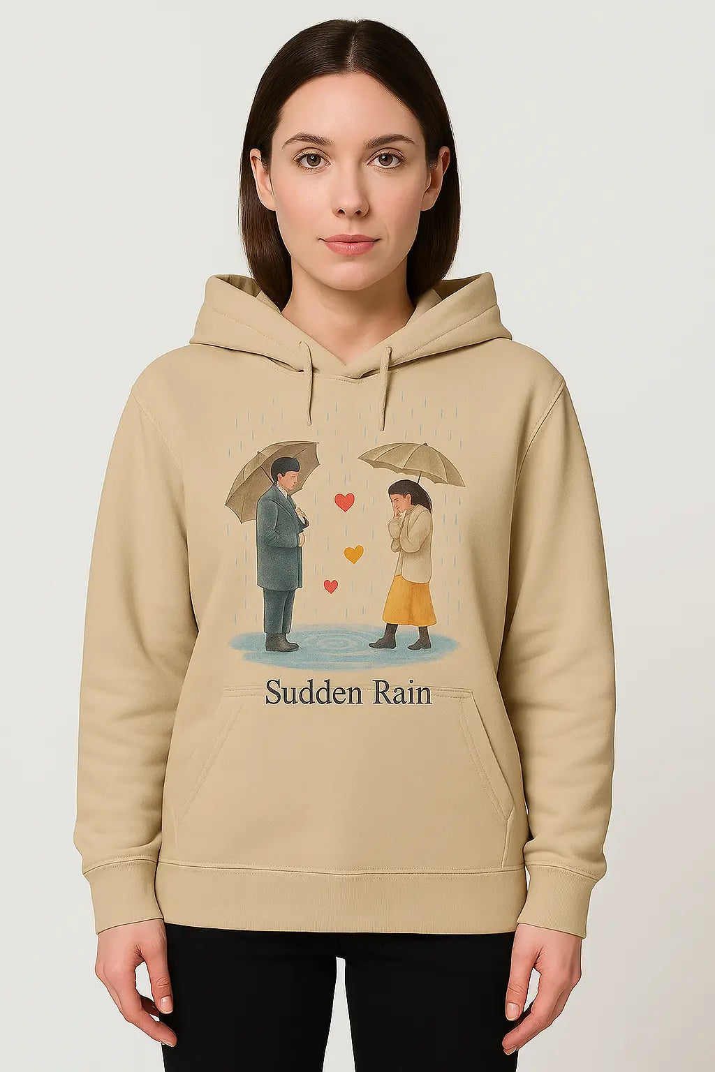 Women's Hoodie "Sudden Rain" www.mhmstyles.com
