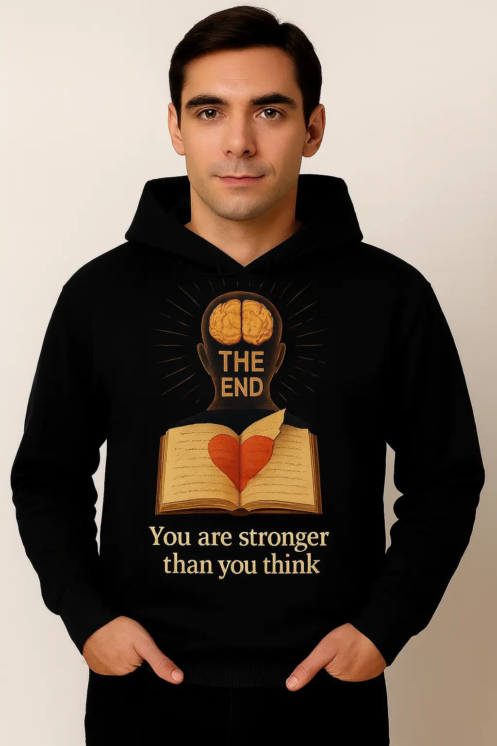 Men's Hoodie "You are Stronger than You Think" www.mhmstyles.com