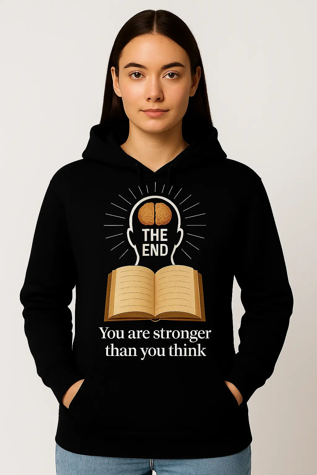 Men's Hoodie "You are Stronger than You Think" www.mhmstyles.com