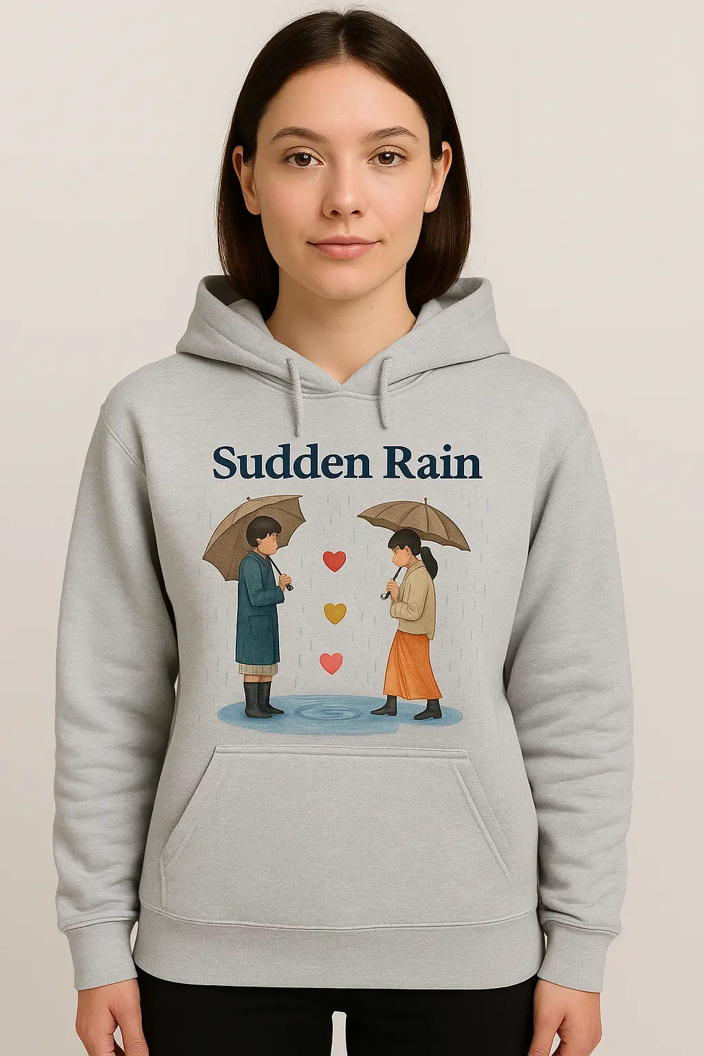 Women's Hoodie "Sudden Rain" www.mhmstyles.com
