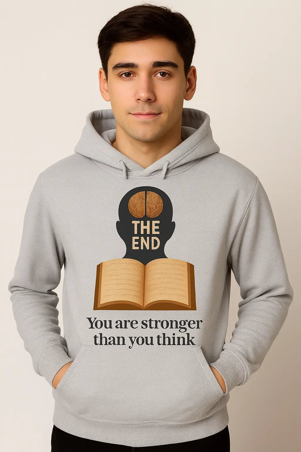 Men's Hoodie "You are Stronger than You Think" www.mhmstyles.com