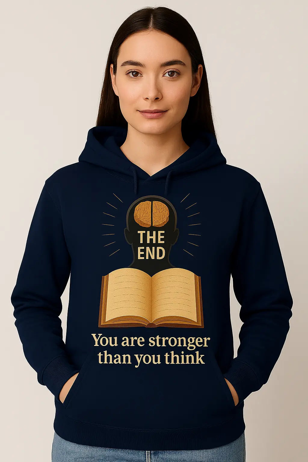 Men's Hoodie "You are Stronger than You Think" www.mhmstyles.com