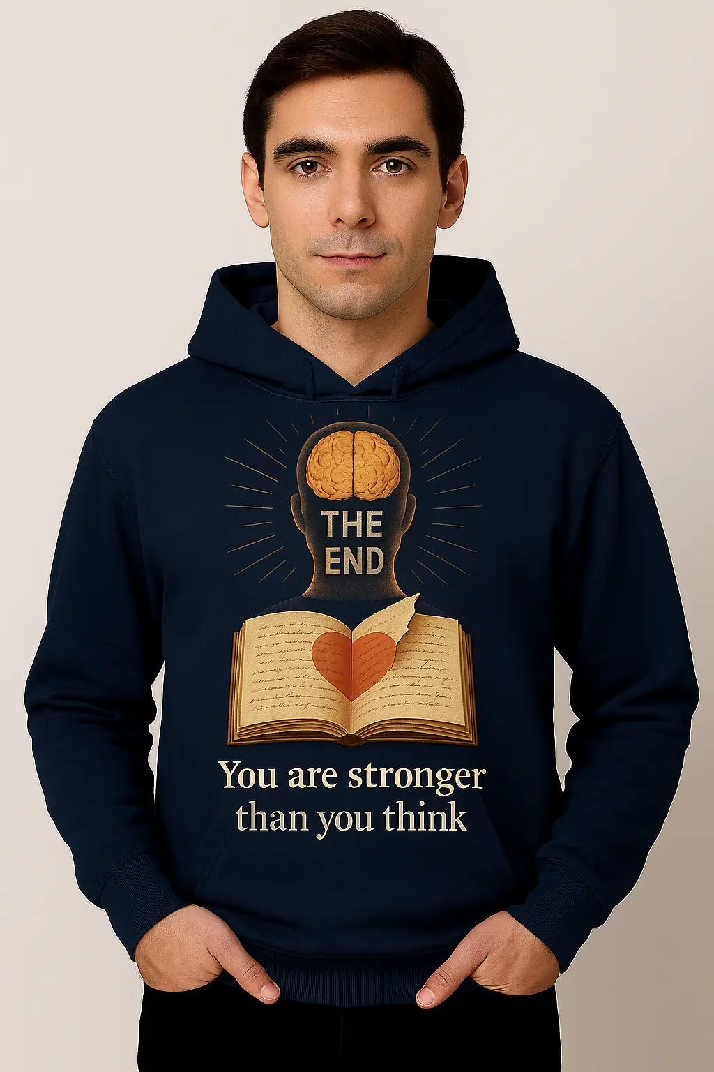 Men's Hoodie "You are Stronger than You Think" www.mhmstyles.com