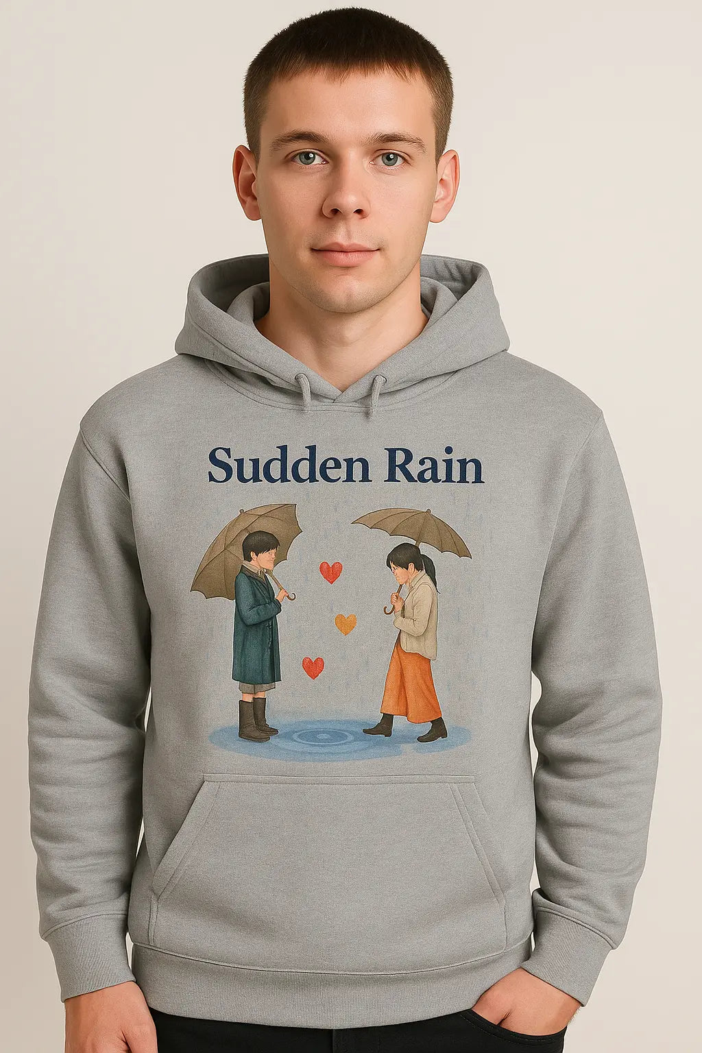 Women's Hoodie "Sudden Rain" www.mhmstyles.com